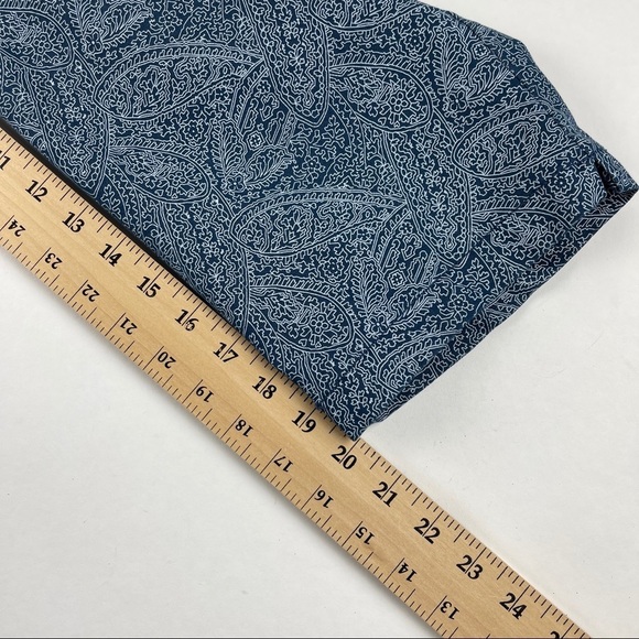 Dockers Navy Paisley Ankle Pants - Picture 10 of 11